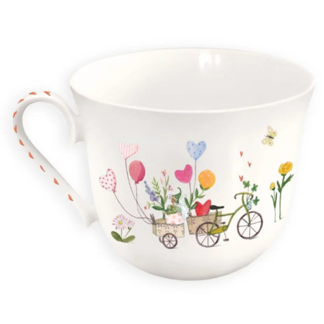 Tasse en Porcelaine "Bonne Chance"