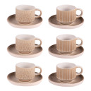 Coffret 6 Tasses Café 9cL Miyaki