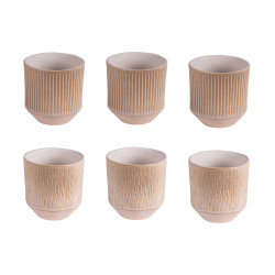 Coffret 6 Gobelets 20cL Miyaki