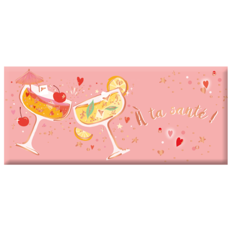 Tablette Chocolat au Lait 30g "A ta Santé"