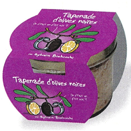 Tapenade d'Olives noires HIHIHI - 90g