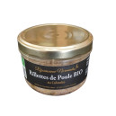Rillettes de Poule Bio au Calvados - 180g