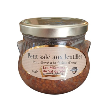 Petit salé aux lentilles - Bocal de 750 g