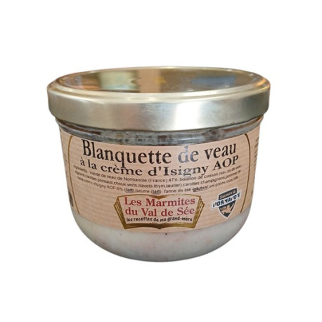 Blanquette de veau à la crème d'Isigny - Bocal de 380g