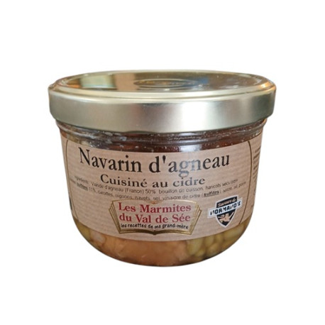 Navarin d'agneau cuisiné au cidre 380g