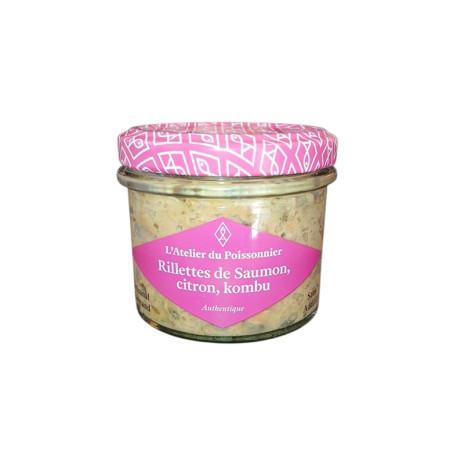 Rillettes de Saumon, Citron, Kombu - 90g