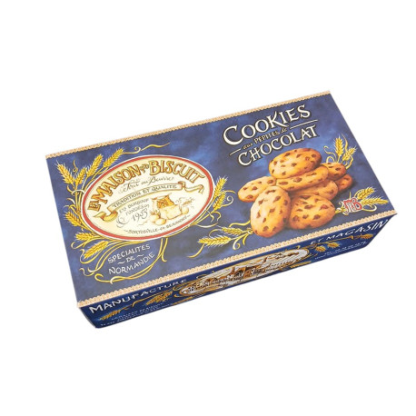 Cookies aux pépites de chocolat Noir - Boite de 200g