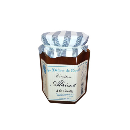 Confiture d'Abricot à la vanille - Pot de 310g