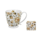 Déjeuner 510mL Royales Roses Blanches Jardin de Thé