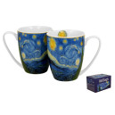 Coffret 2 Mugs 360mL Nuit Etoilée - Van Gogh