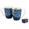 Coffret 2 Mugs 360mL Nuit Etoilée - Van Gogh
