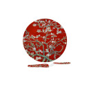 Plat à Tarte + Pelle Amandiers rouge - Van Gogh