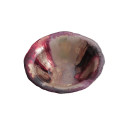 Bol Irisé Rouge/Perle/Or Diamètre 17cm