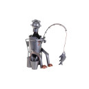 Porte-Bouteille Pêcheur Assis