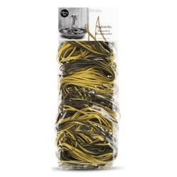 Tagliatelles Curcuma et Encre de Seiche - Sachet de 250g