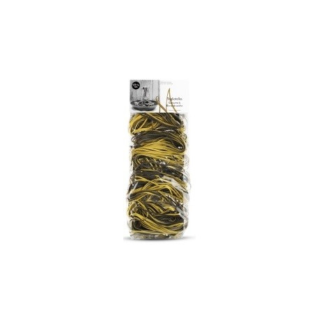 Tagliatelles Curcuma et Encre de Seiche - Sachet de 250g