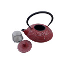 Théière en Fonte Rouge 900mL Home