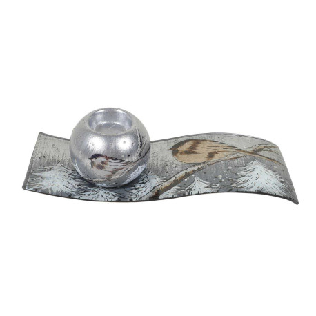 Bougeoir sur Plat Moineau d'Hiver