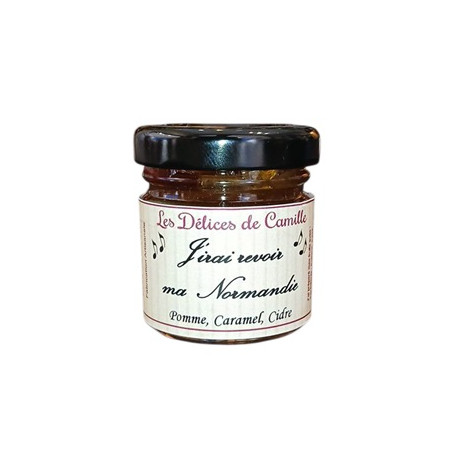 Confiture J'irai revoir ma Normandie - Pot de 45g