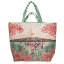 Sac Cabas XL Fleurs de Fuji