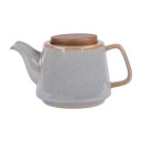 Théière + Filtre Kaito 0,9L Gris