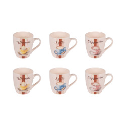 Coffret 6 Tasses 23cL Barista