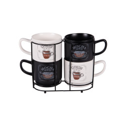 Tour 4 Mugs 39cL Mocha