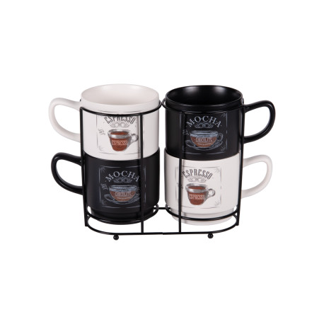 Tour 4 Mugs 39cL Mocha