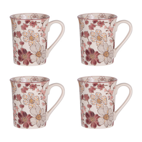 Coffret 4 Mugs 30cl Kiyo