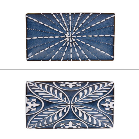 Plat Rectangle Makaha 29x16cm