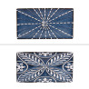 Plat Rectangle Makaha 29x16cm