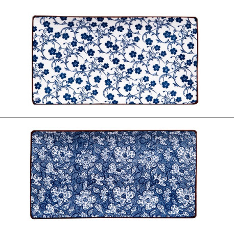 Plat Rectangle Sichuan 29x16cm