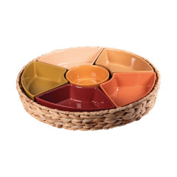 Service apéritif 7 pièces...