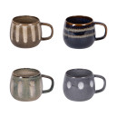 Coffret 4 Mugs  35cl Origami