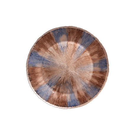 Plat Rond Acajou 32cm