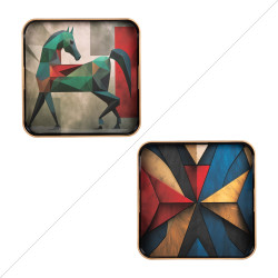 Plateau Carré 35cm Artaia