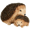 Hérisson Maman/Bébé 12x11x8cm