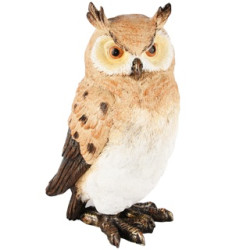 Hibou "Hans" 12x11x21cm