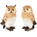 Hibou "Hans" 10x8x15cm