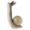 Escargot Gris/Vert Magnésium 19x12x31cm