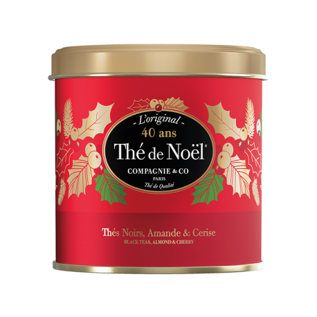 Thé de Noël : Boite Métal Luxe 100g (Edition Limité 40ans)