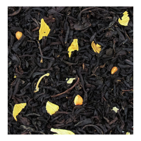 Thé Noir Pomme et Coing - Vrac (Sachet de 100g).