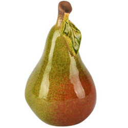 Poire Vert/Rouge Céramique...
