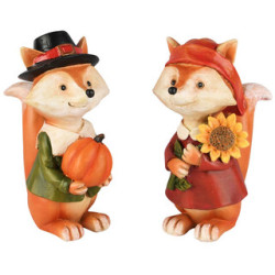 Renard avec Citrouille ou...