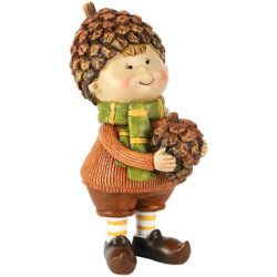 Enfant Pomme de Pin Résine...