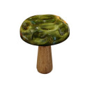 Champignon "Green Bumps" Bois 12x12x17cm
