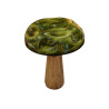 Champignon "Green Bumps" Bois 12x12x17cm