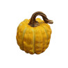 Citrouille Jaune Céramique 12x12x13cm