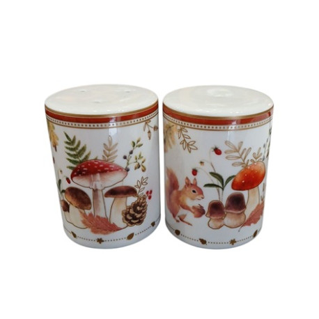 Ensemble Sel et Poivre Automne 7x4x3cm