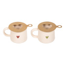 Coffret de 2 mugs 35cL + pochoir Sangam